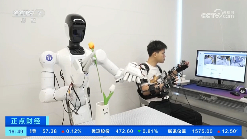  &ldquo;火&rdquo;上央视！z6娱乐中光人形机械人客户订单增长再提速